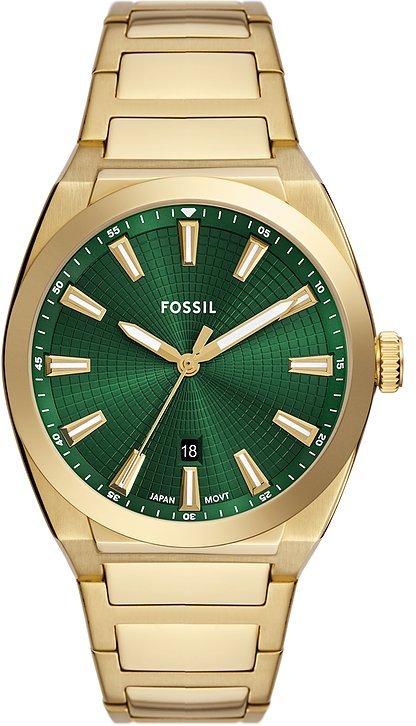 Fossil Herrenuhr EVERETT FS6090 Edelstahl