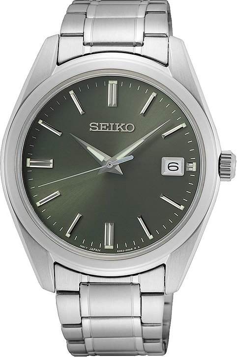 Seiko Herrenuhr Quarz SUR527P1 Edelstahl