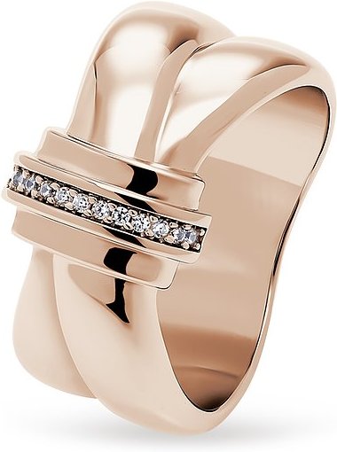 JETTE Damenring TWISTED 88853903 925er Silber