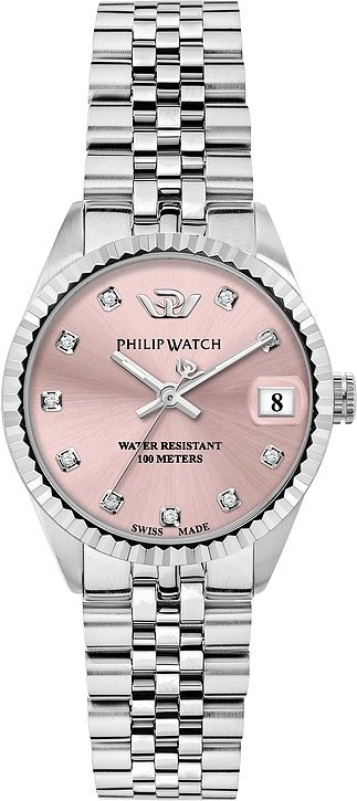 Philip Watch Damenuhr Caribe Urban R8253597639 Edelstahl