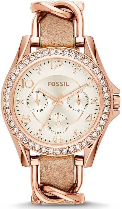 Fossil Damenuhr Riley ES3466 Edelstahl