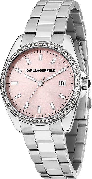 Karl Lagerfeld Damenuhr R0553101512 Edelstahl