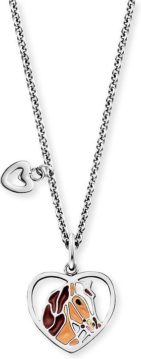 Engelsrufer Kinderkette SS25 HENS-HORSE-HEART Edelstahl, Emaille