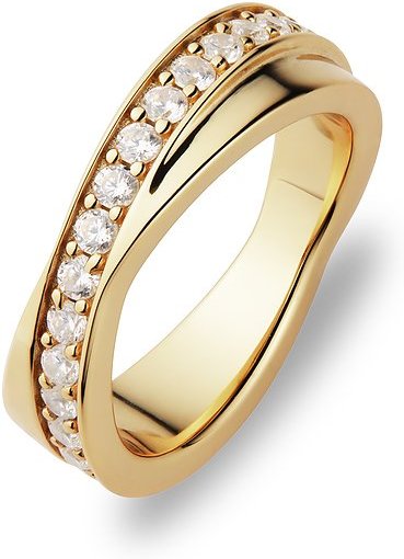 JETTE Damenring WRAPPED 89217330 925er Silber, recycelt