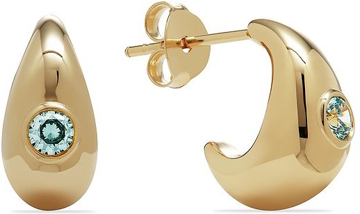 ESPRIT Ohrstecker COLOR DROP 89041911 925er Silber, Farbstein