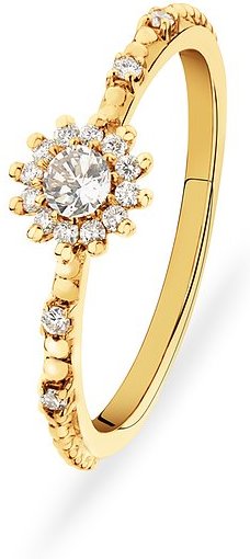 Valeria Damenring 88565835 585er Gelbgold