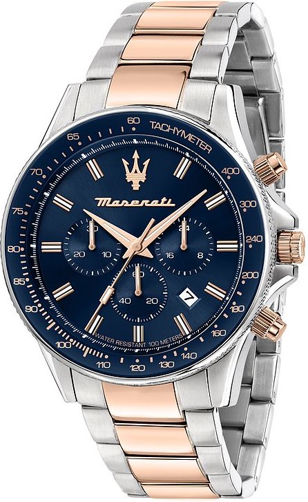 Maserati Chronograph Sfida R8873640022 Edelstahl, Aluminium