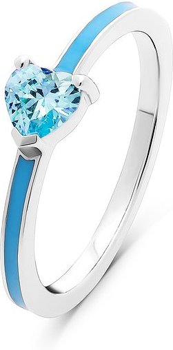 JETTE Damenring SUMMER LOVE 89137624 925er Silber, recycelt, Emaille