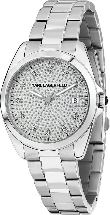 Karl Lagerfeld Damenuhr R0553101509 Edelstahl