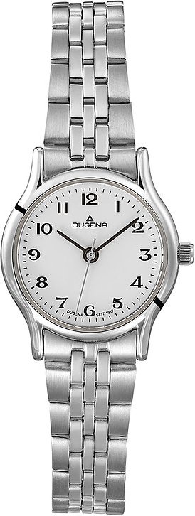 Dugena Damenuhr Vintage 4461110 Edelstahl