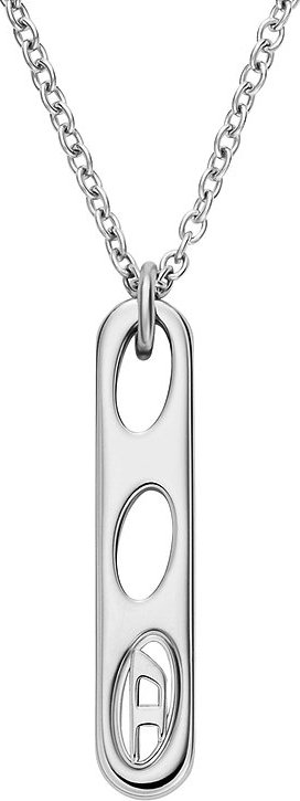Diesel Kette OVAL D LOGO DX1662040 Edelstahl