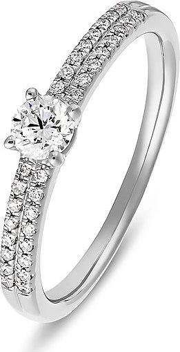 Valeria Damenring 87779173 585er Weißgold