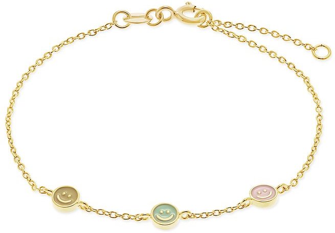 FAVS Little Friends Armband 88818504 925er Silber, Emaille