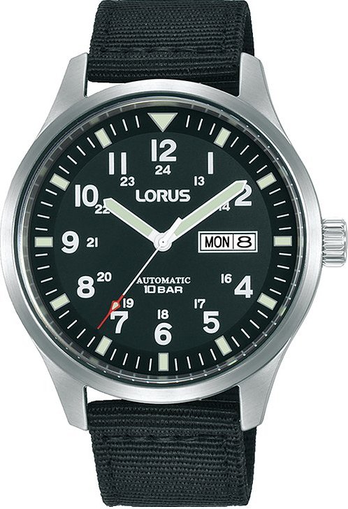 Lorus Herrenuhr Mechanical RL411BX9 Edelstahl