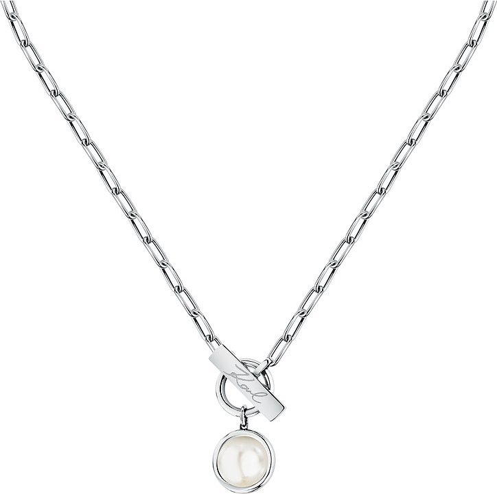Karl Lagerfeld Kette Pearl KLAYR04 Edelstahl