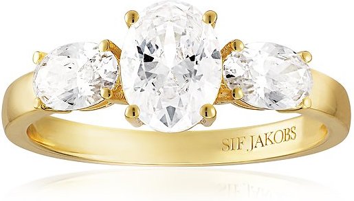 Sif Jakobs Jewellery Damenring SJ-R2340-CZ-YG-54 925er Silber