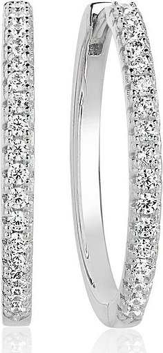 Sif Jakobs Jewellery Creolen SJ-E22030-CZ-SS 925er Silber