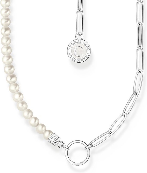 Thomas Sabo Kette Carrier KE2189-158-14-L45V 925er Silber, Emaille