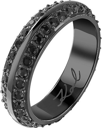 Karl Lagerfeld Damenring Bond Pave KLBJY12014 Edelstahl