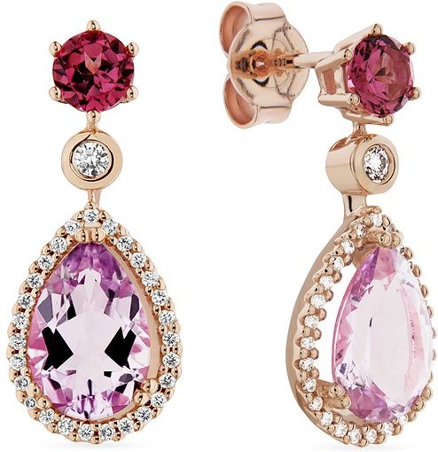 Valeria Ohrhänger 88568966 585er Roségold