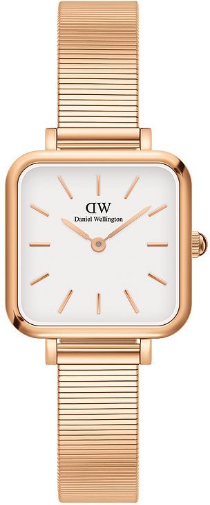 Daniel Wellington Damenuhr Quadro DW.DW00100517 Edelstahl
