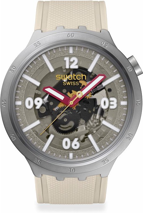 Swatch Unisexuhr 2505 SWATCH ESSENTIALS SB07S125 Edelstahl