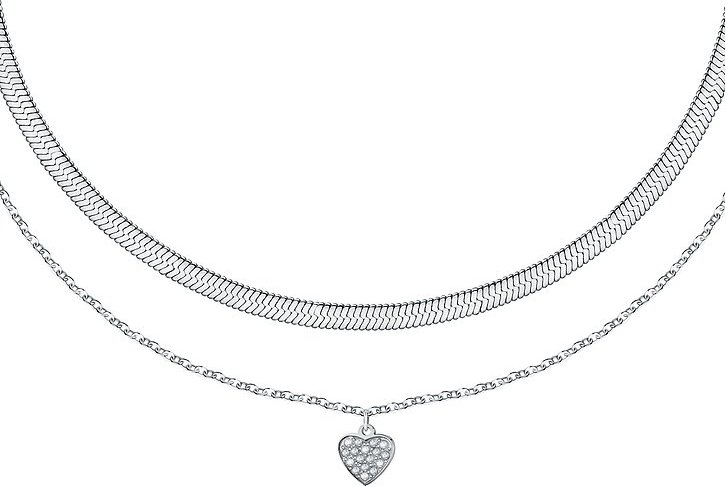 La Petite Story Kette Love LPS10ASD19 Edelstahl