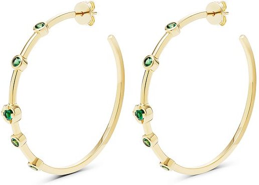 JETTE Creolen SPARKLING 89135974 925er Silber, recycelt