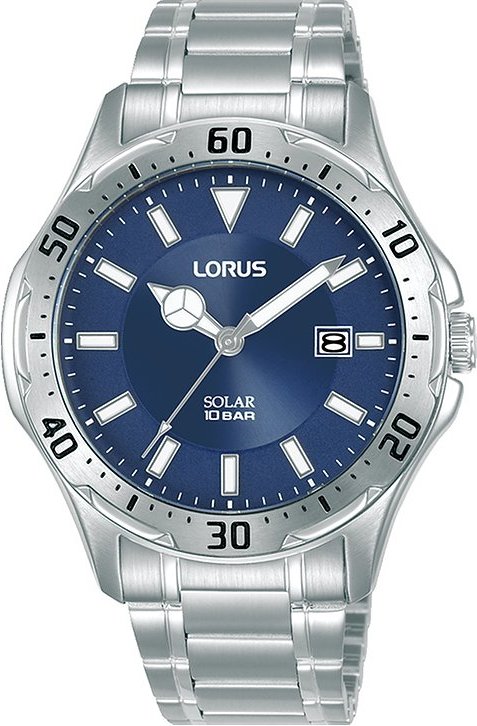 Lorus Herrenuhr Sports Solar RX397AX9 Edelstahl