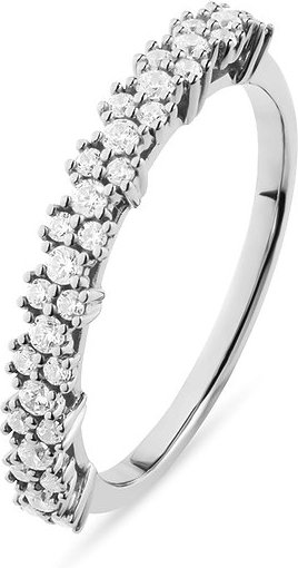 Valeria Damenring 89215877 585er Weißgold