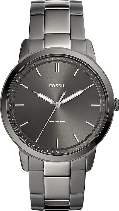 Fossil Herrenuhr The Minimalist FS5459 Edelstahl