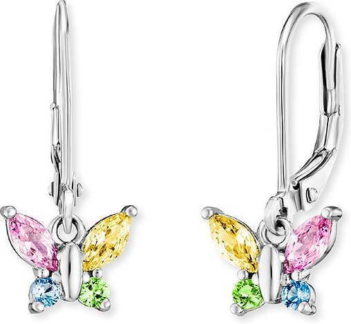 Engelsrufer Ohrhänger HEES-BUTTERFLY2-ZI-H Edelstahl, Farbstein