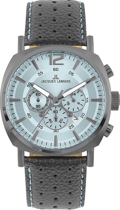 Jacques Lemans Chronograph Lugano 1-1645S Edelstahl