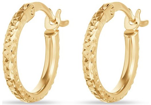 FAVS Creolen 88466519 375er Gelbgold