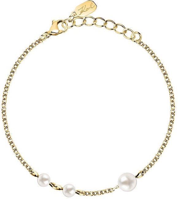 Karl Lagerfeld Armband Pearl KLAYR20 Edelstahl, Perle