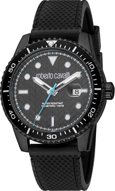 Roberto Cavalli Herrenuhr Uomo Trend II RC5G084P1045 Edelstahl