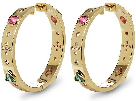 JETTE Creolen MAGICAL 89191238 925er Silber, recycelt