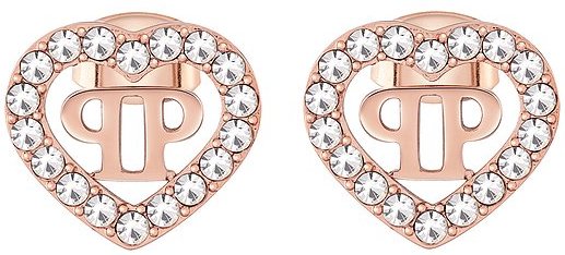 Philipp Plein Ohrstecker PJZEA10EU Edelstahl, recycelt, Kristall