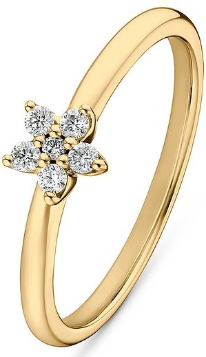 Valeria Damenring 88257766 585er Gelbgold