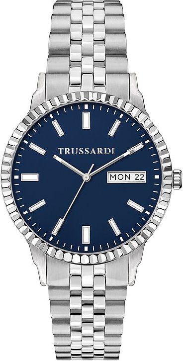 Trussardi Herrenuhr T-Bent R2453141011 Edelstahl