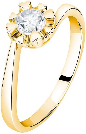 Valeria Damenring 89113385 585er Gelbgold