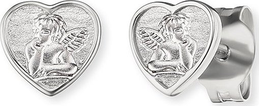 Engelsrufer Ohrstecker HEE-ANGELI-HEART 925er Silber rhodiniert