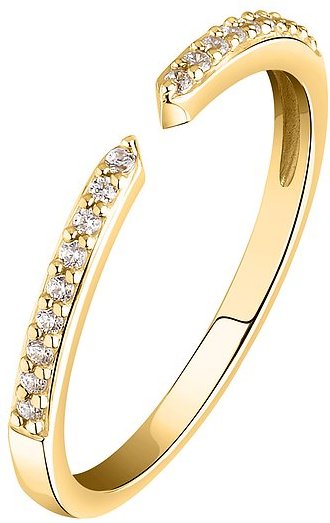 Valeria Damenring 89208460 375er Gelbgold