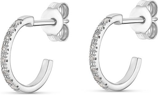 Valeria Creolen 89031524 585er Weißgold