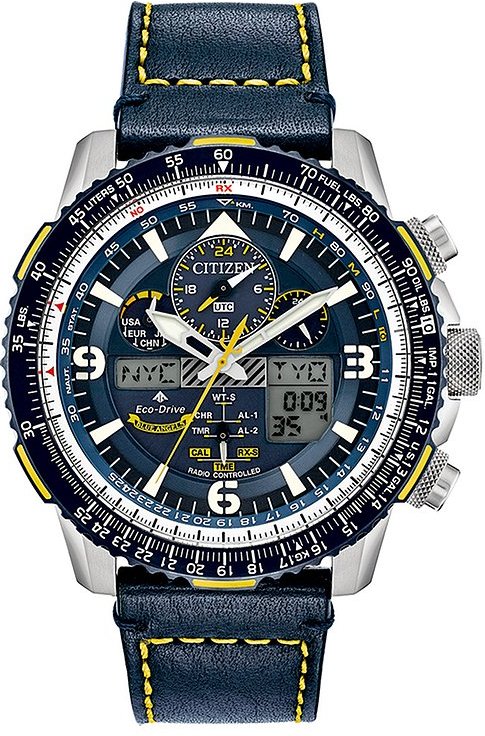 Citizen Chronograph Promaster Sky Funkuhr Eco Drive JY8078-01L Edelstahl