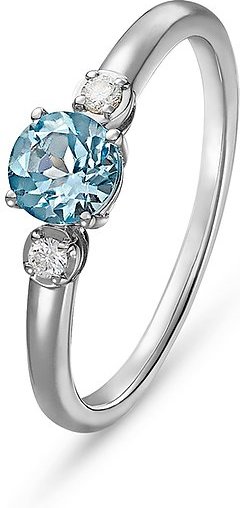 Valeria Damenring 89098343 585er Weißgold