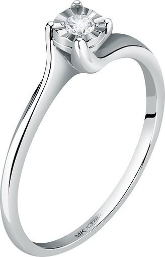 Valeria Damenring 89114772 375er Weißgold