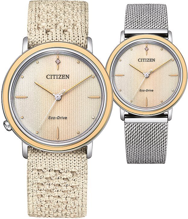 Thumbnail - Citizen Uhren-Set inkl. Wechselarmband Elegant Eco-Drive EM1006-40A