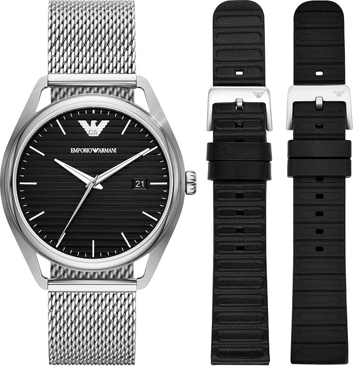 Emporio Armani Uhren-Set inkl. Wechselarmband AR80055