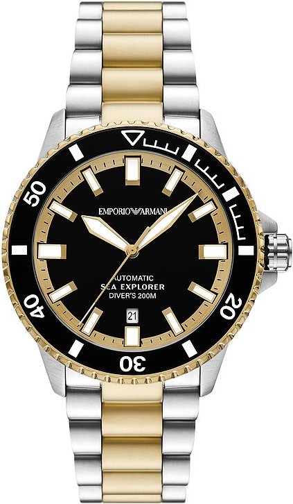 Emporio Armani Herrenuhr AR60089 Edelstahl